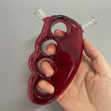 Load image into Gallery viewer, Glass Knuckle Bubbler