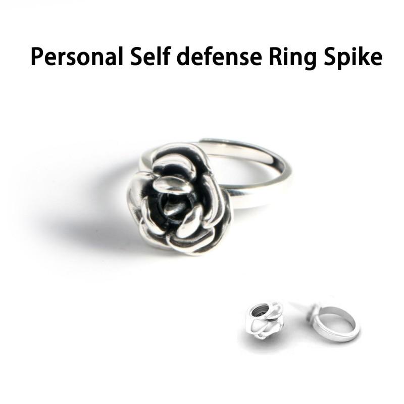 Self Defense Ring Titanium Steel Fashion Hidden Self Defense