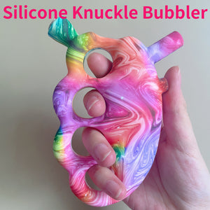 Glass Knuckle Bubbler