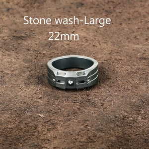 Titanium Ring Tungsten Self Defense Ring - Bosetitanium