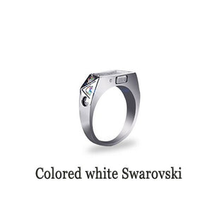 Self Defense Multifunctional Ring Titanium Steel Self Defense Ring Hipster Lovers Set Diamond Personality Protection Ring
