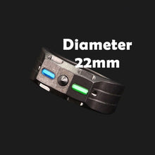 Load image into Gallery viewer, Tactical self-defense titanium alloy ring tritium tube luminescent ring edc refers to tiger tungsten steel broken window defense